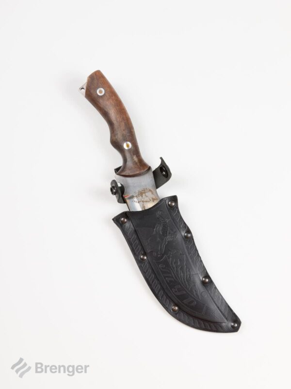 Шашлычный набор «BRENGER Hunter» в чехле из натуральной кожи, 4 пр