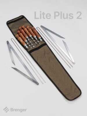 Шашлычный набор «BRENGER Lite Plus 2» в широком чехле (оксфорд), 4 пр