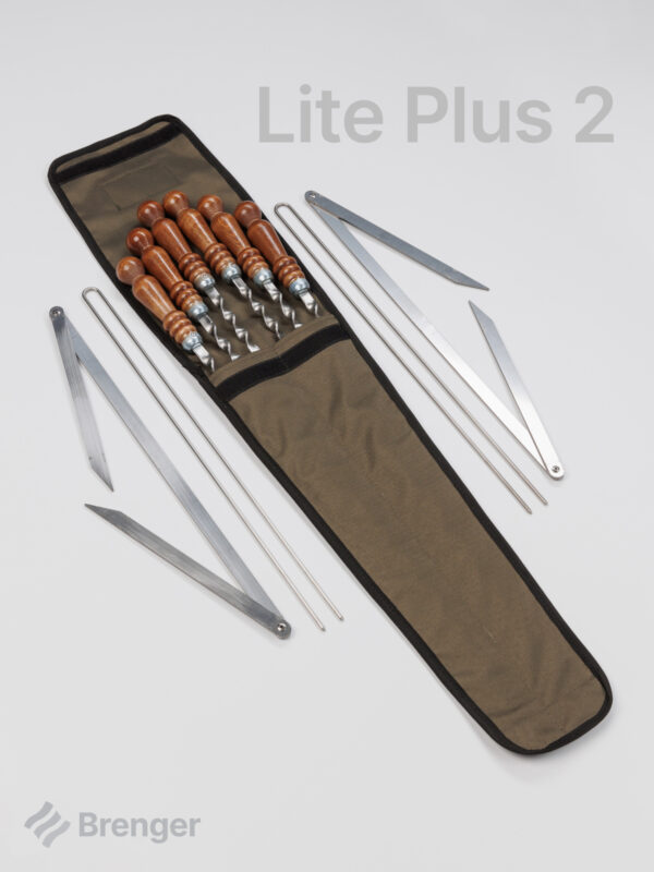 Шашлычный набор «BRENGER Lite Plus 2» в широком чехле (оксфорд), 4 пр