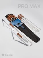 Шашлычный набор «BRENGER PRO MAX» в широком чехле (оксфорд), 8 пр