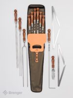 Шашлычный набор «BRENGER PRO MAX» в широком чехле (оксфорд), 8 пр