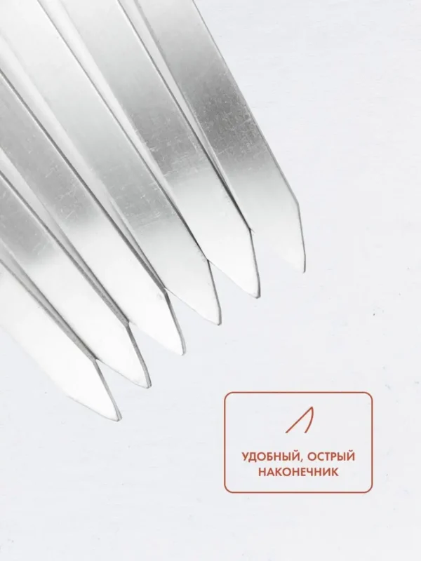 Набор стандартных шампуров в чехле из нетканого материала BRENGER BR-SHS-NM-001